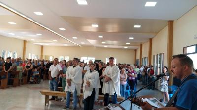 Festa em Louvor a São Sebastião em Campo do Bugre Marcou Encerramento do Ciclo do Padre Edinaldo Mendes